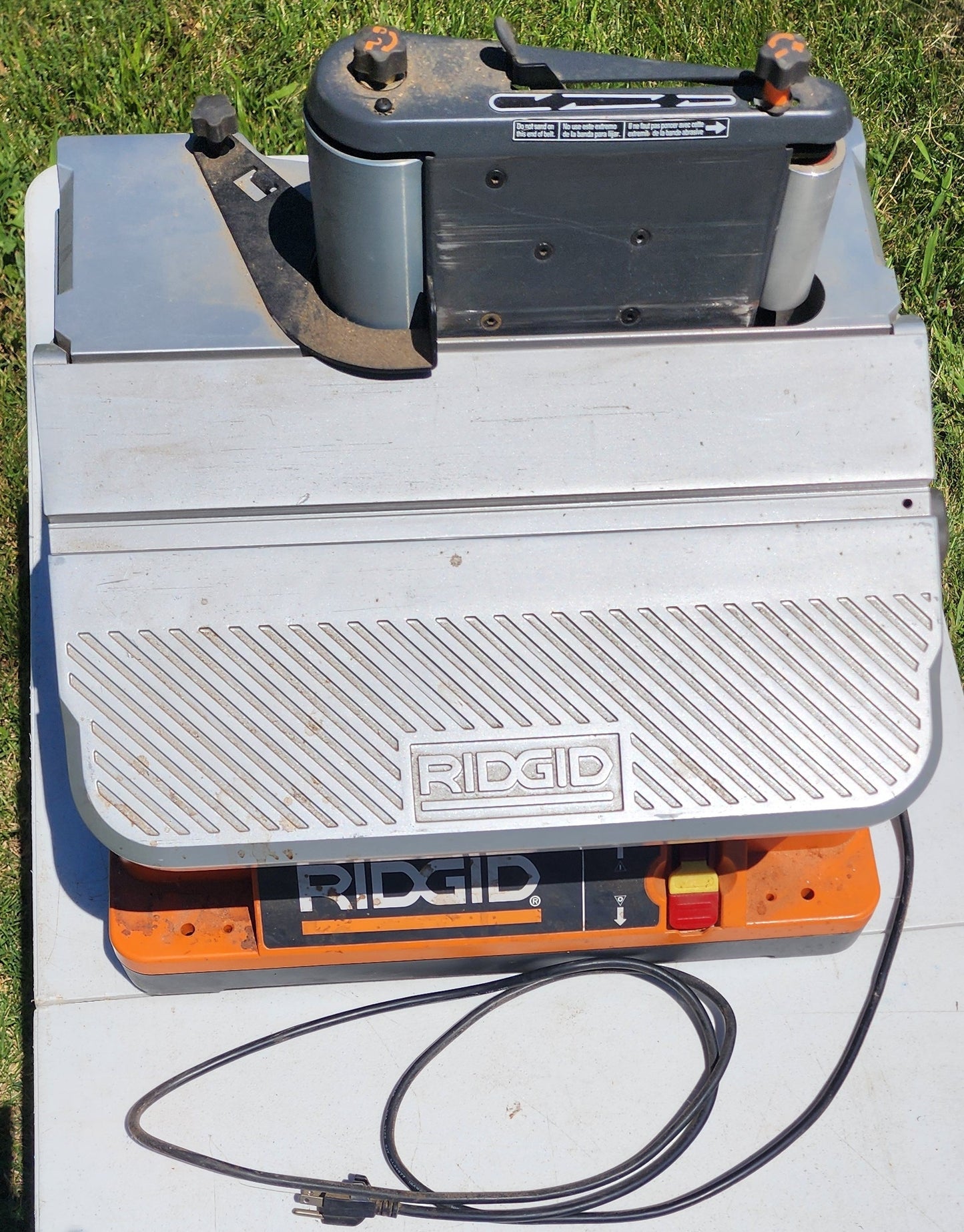 Ridgid EB44241 5 Amp Corded Oscillating Edge Belt/Spindle Sander