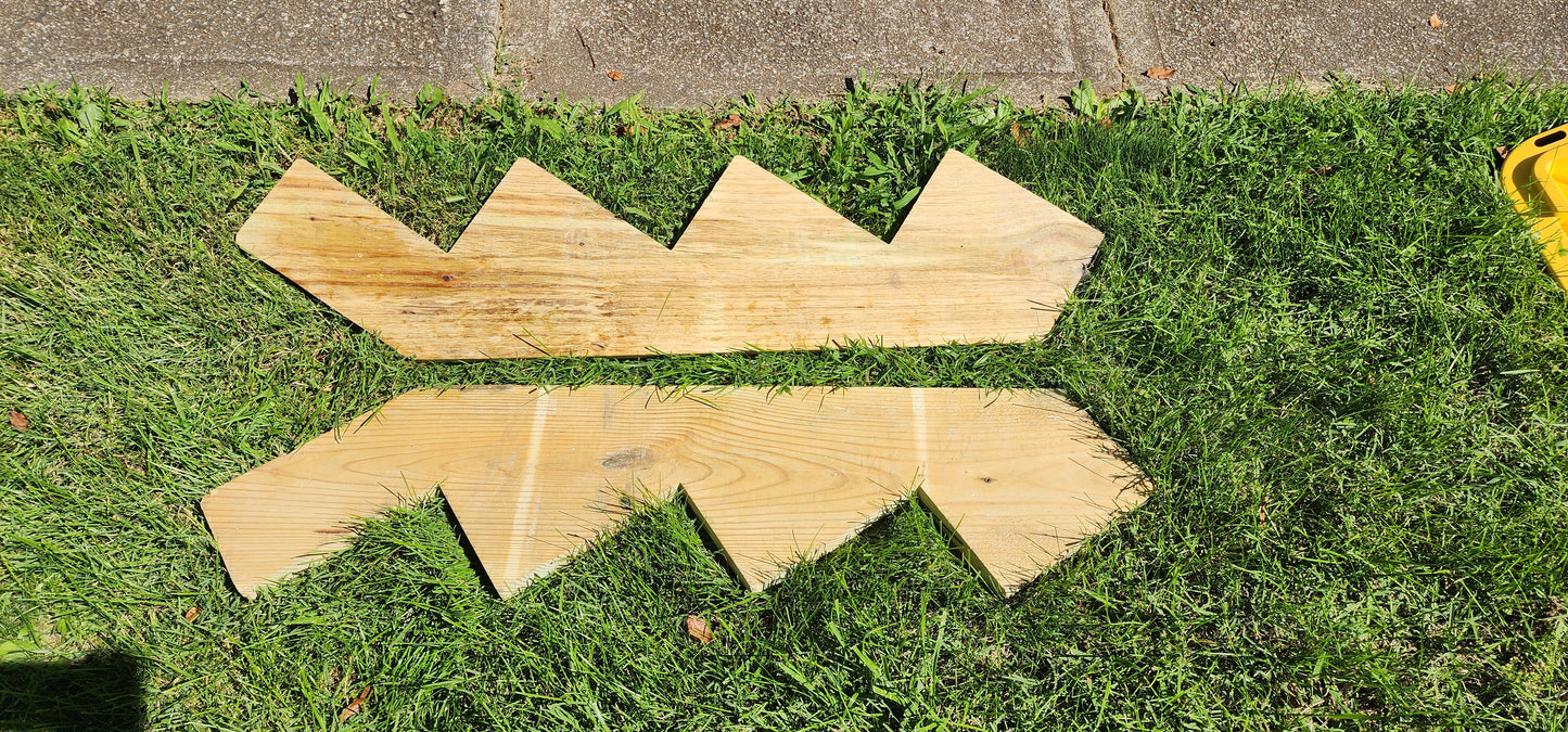 4-Step Ground Contact Pressure-Treated Pine Stair Stringer