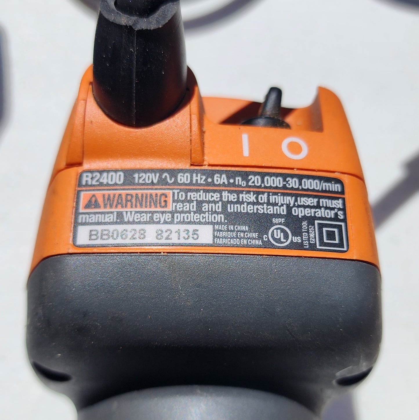 Ridgid R2400 Router